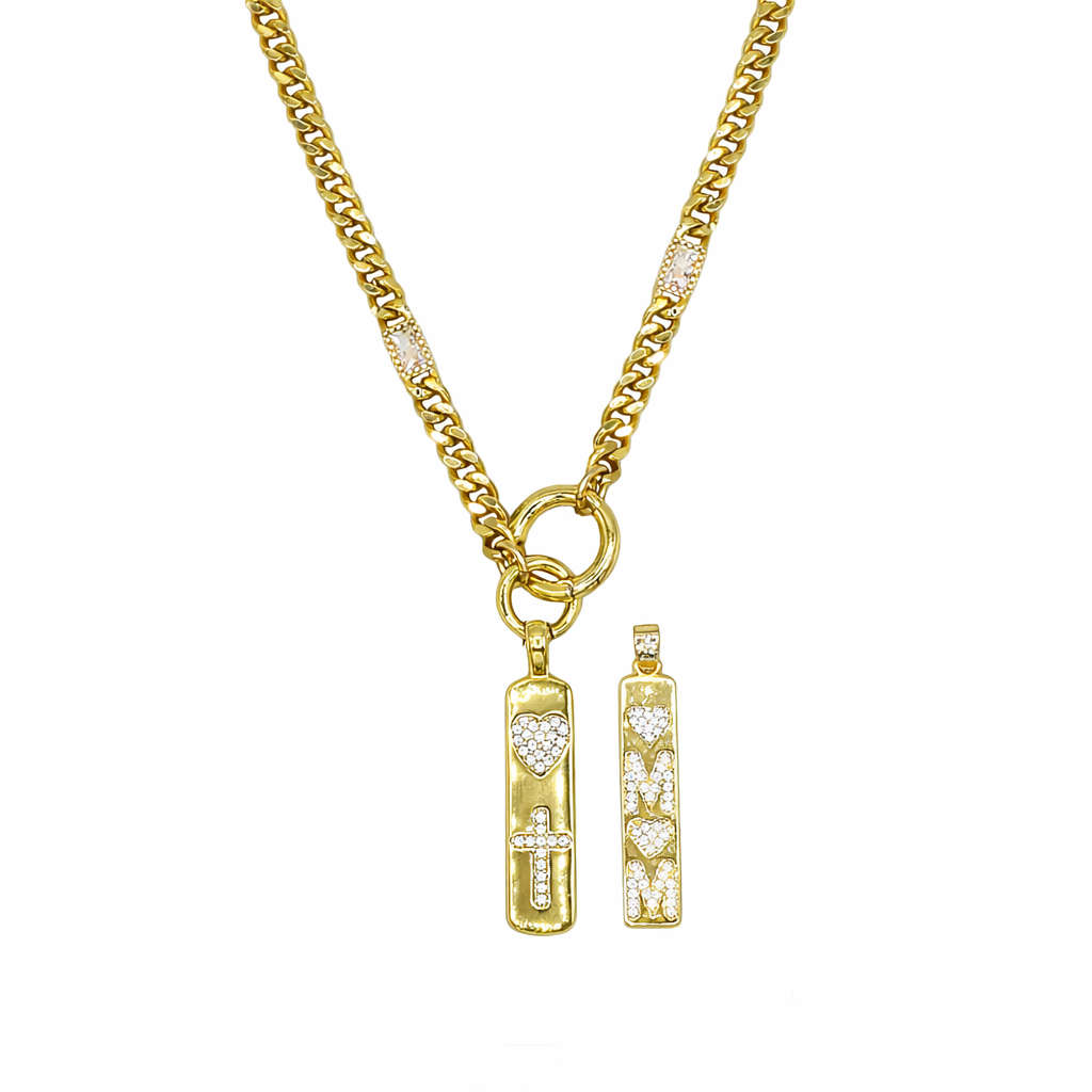 Interchangeable Gleaming Love Necklace