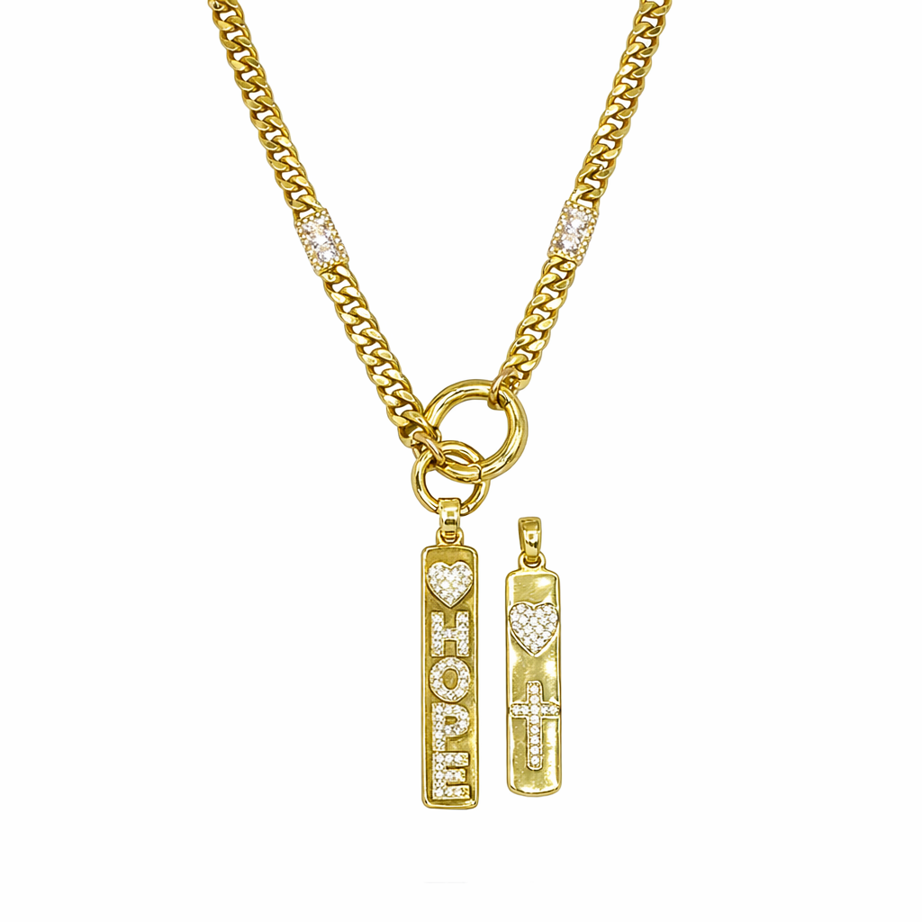 Interchangeable Gleaming Love Necklace