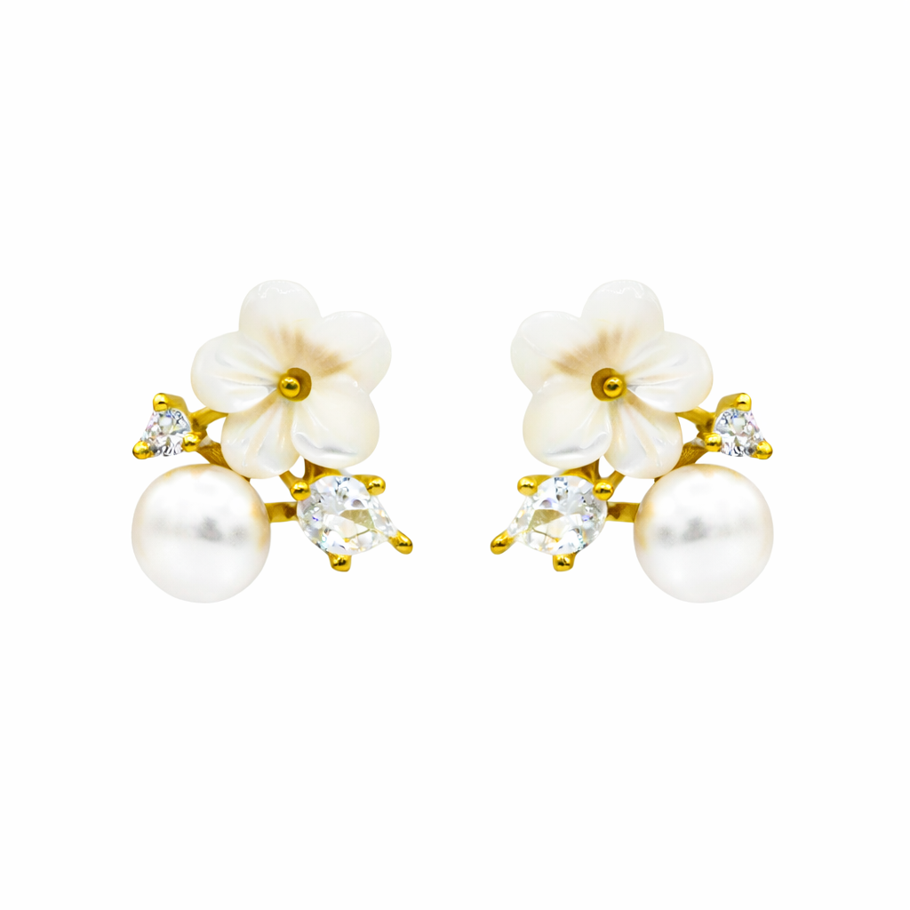 Pearl Garden Earrings