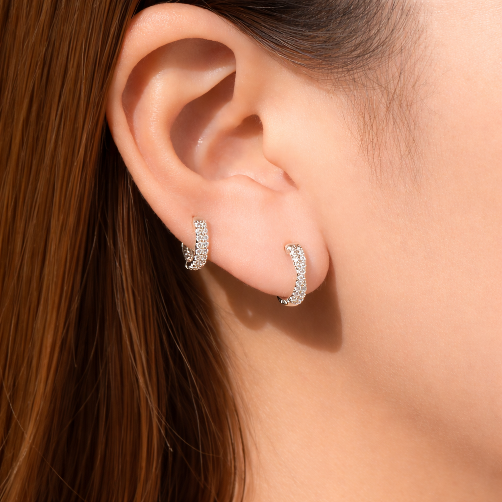 Glow and Twist Hoops