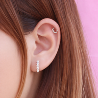 Hug the Moon Hoop Set