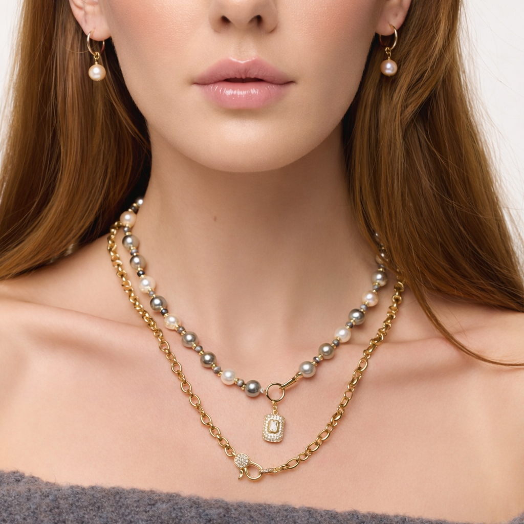 Pearl Oasis I Necklace