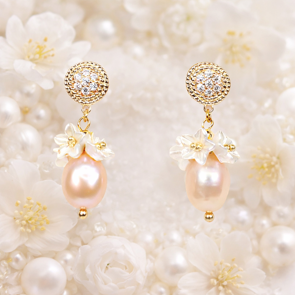 Blossom Pearl Earrings
