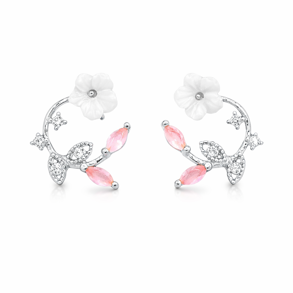 Elegant Pink Earrings