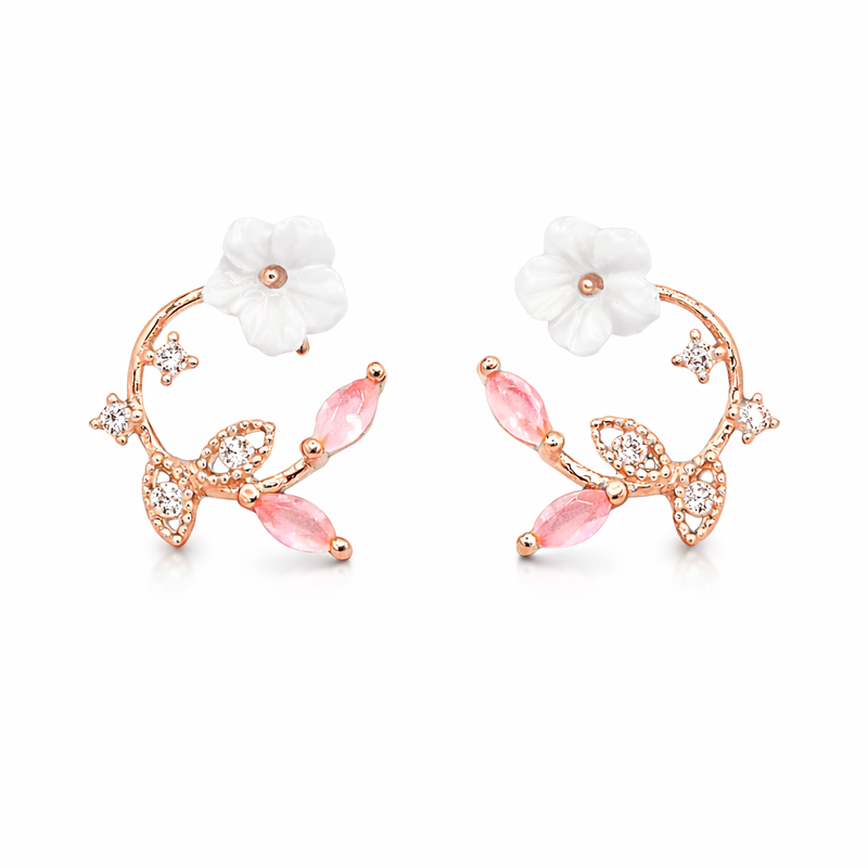 Elegant Pink Earrings