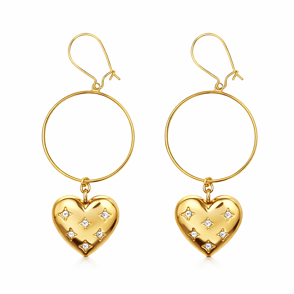 Icon Heart Earrings