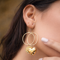 Icon Heart Earrings