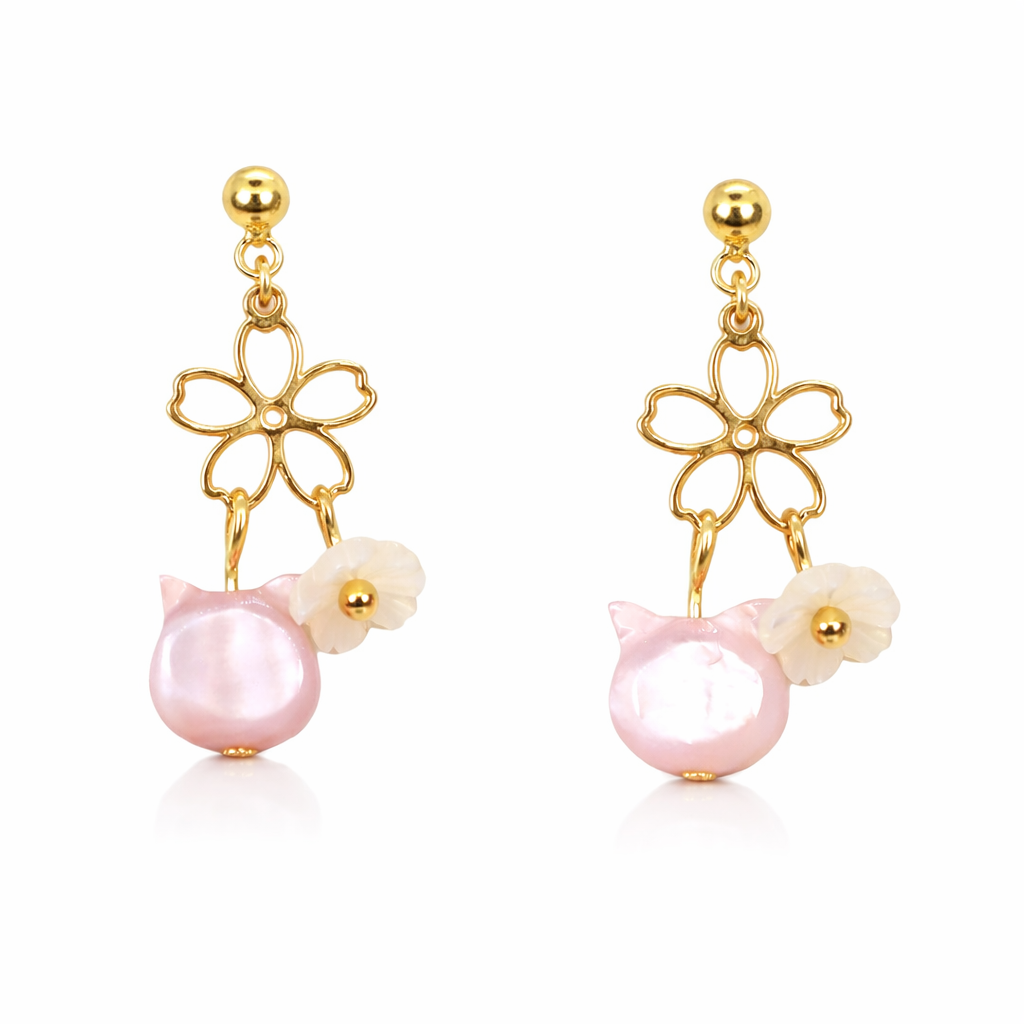 Purr-fect Petals Earrings