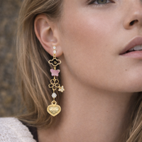 Butterfly Under Clouds Earrings