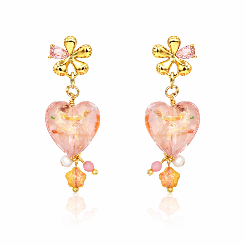 Casablanca Heart Earrings