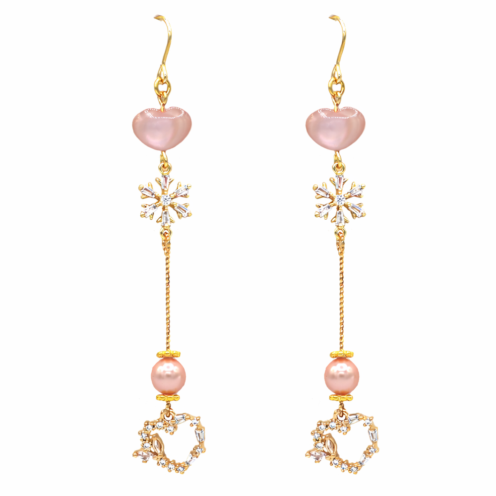 Frozen Heart Earrings