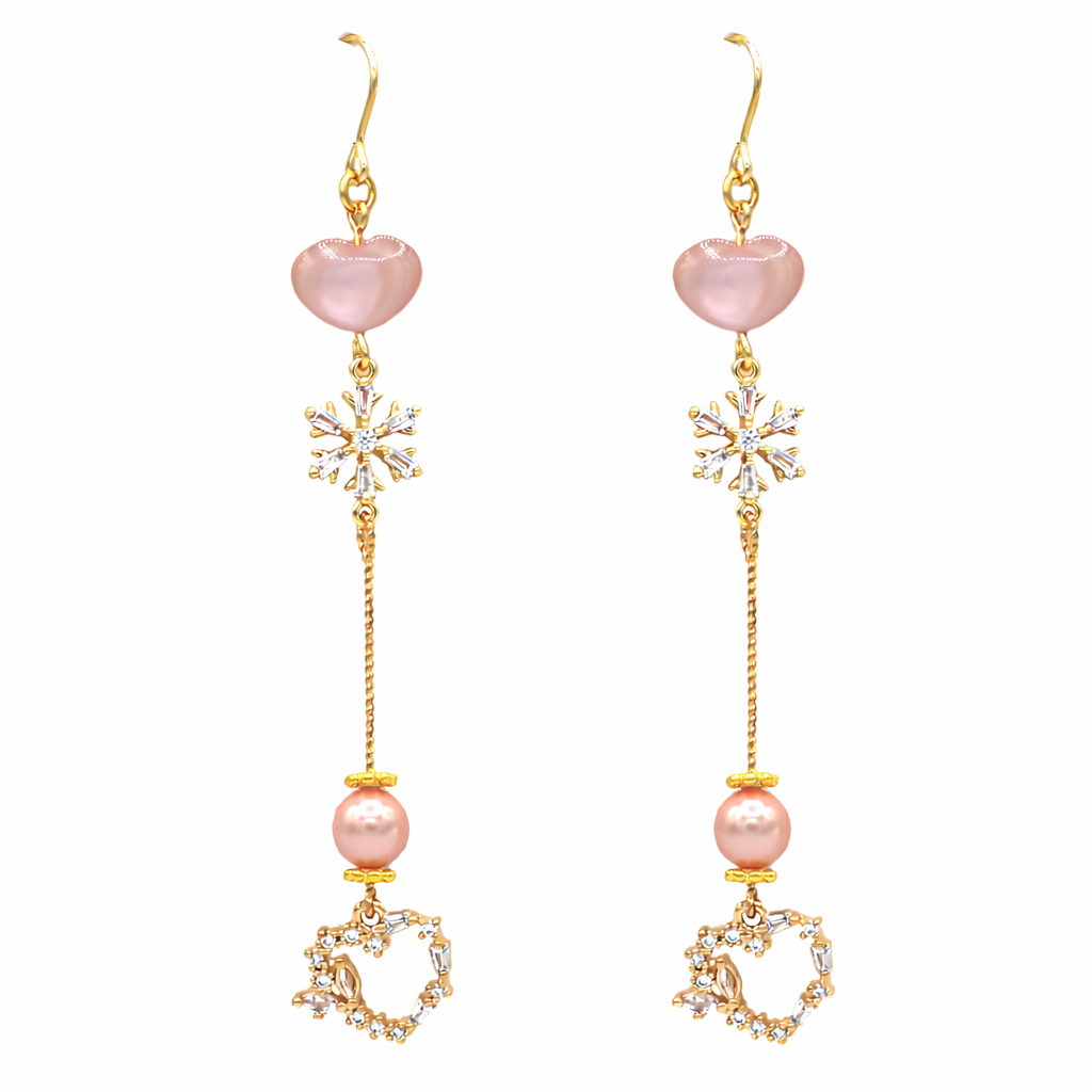 Frozen Heart Earrings