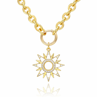 Sun Pendant Necklace
