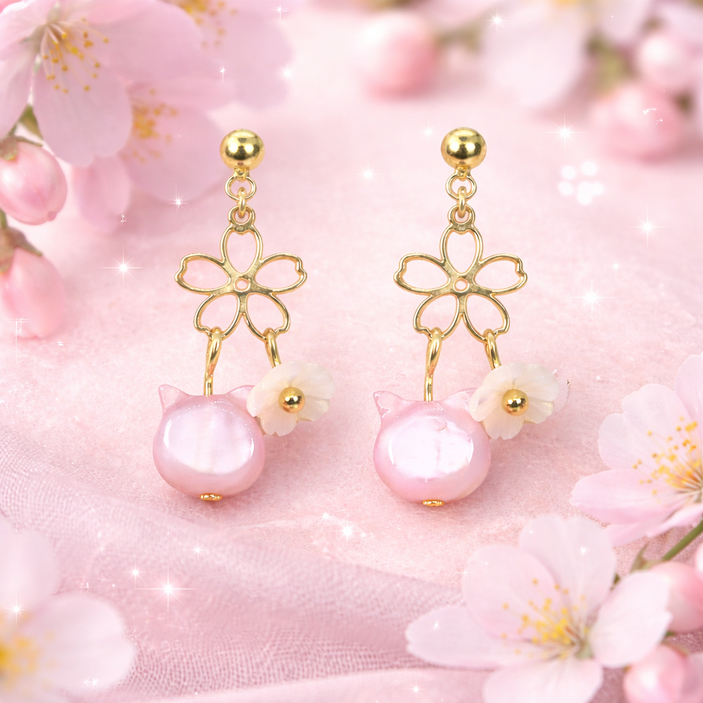 Purr-fect Petals Earrings