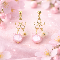 Purr-fect Petals Earrings
