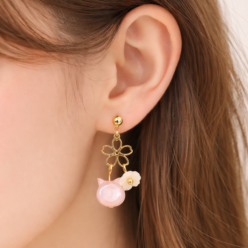 Purr-fect Petals Earrings