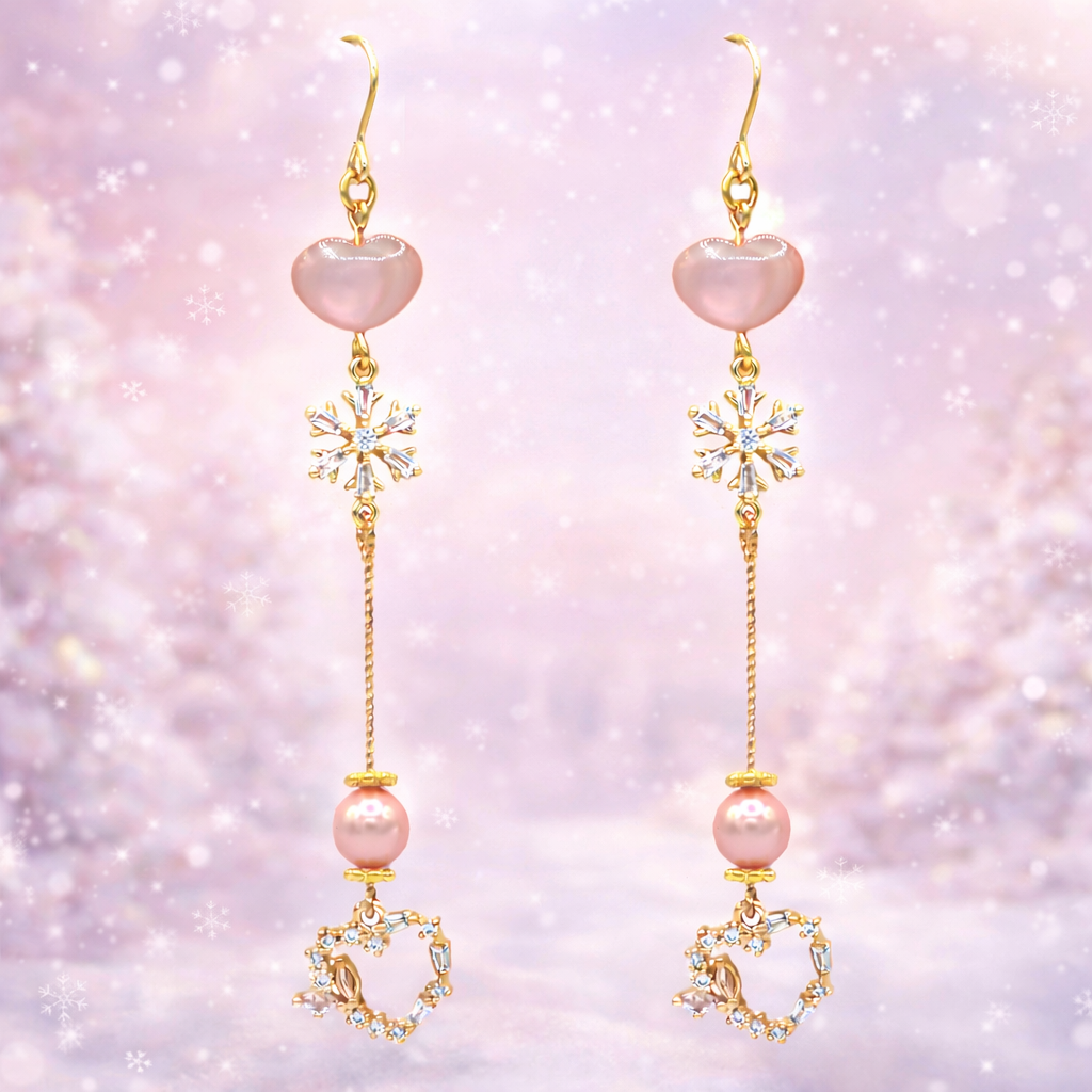Frozen Heart Earrings