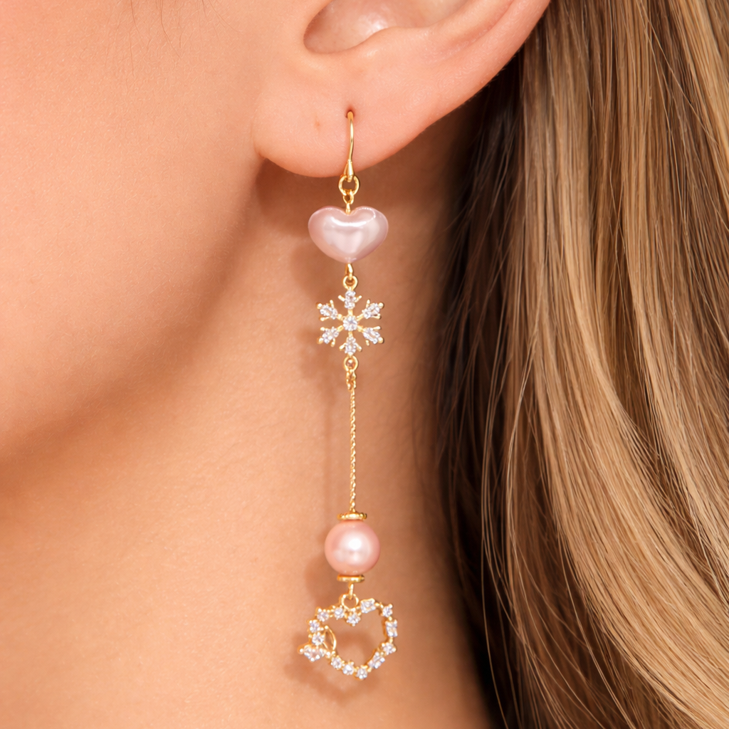 Frozen Heart Earrings