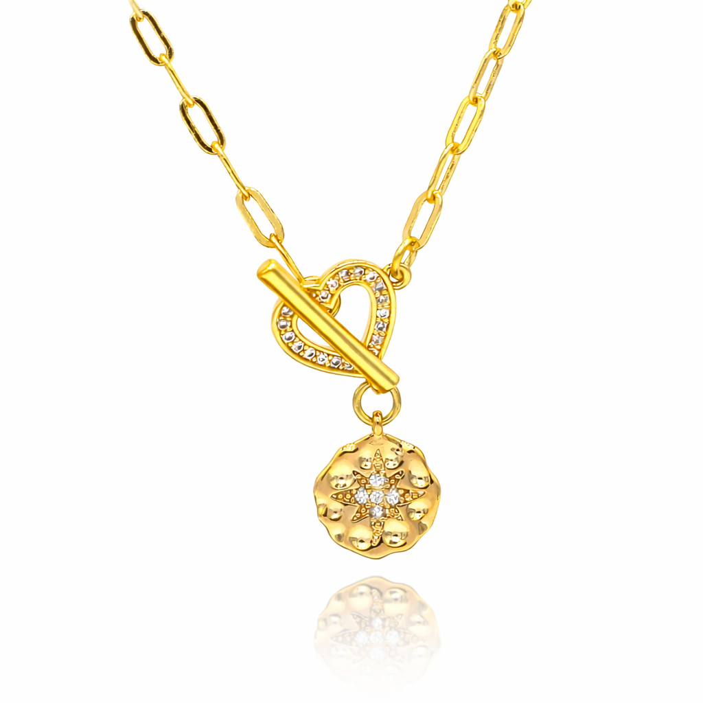 Heart Lock Polaris Necklace