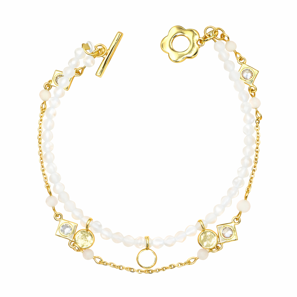 Garden Bloom Layer Bracelet