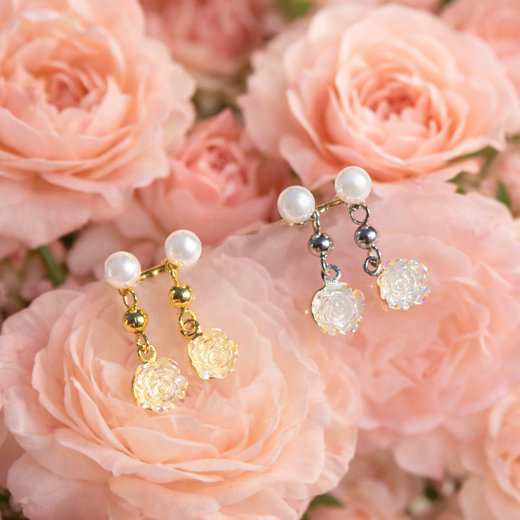 Blushing Pearl Earrings