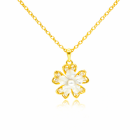 Pearl Blossom Necklace