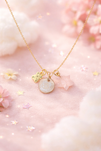 Starry Bear Wishes Necklace