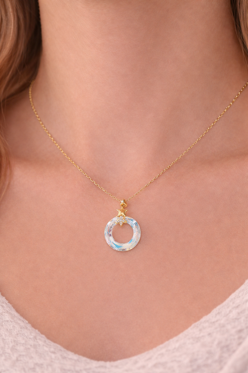 Starlight Circle Necklace