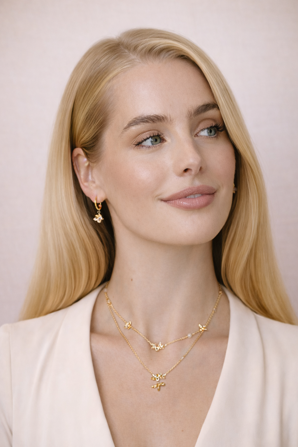 Honey Bee Drop Necklace