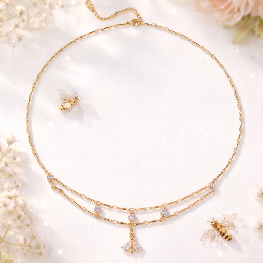 Royal Nectar Double Layer Necklace