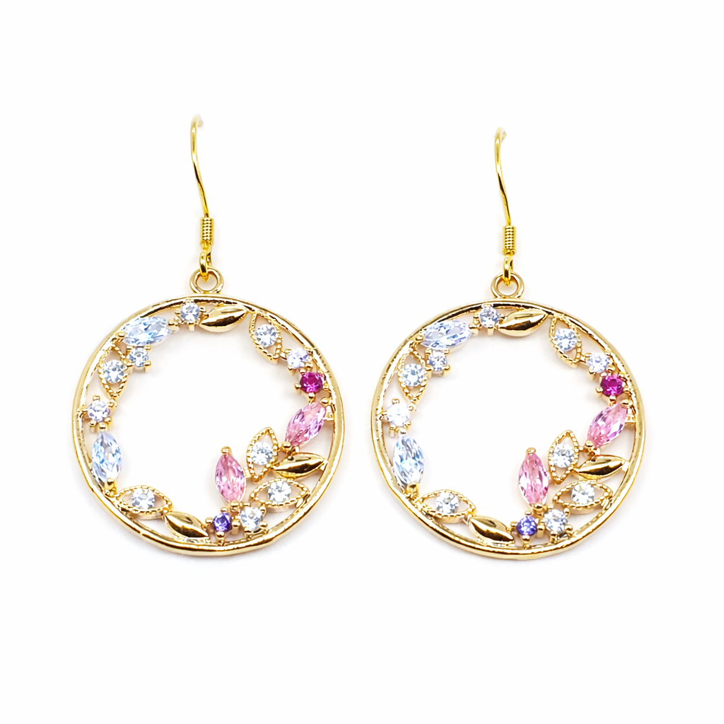 Rosé Garden Earrings