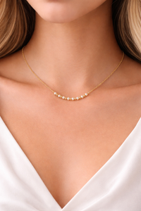Pearl Bar Necklace