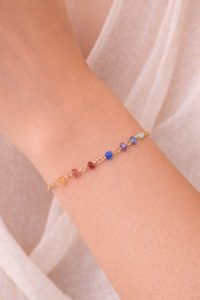 Rainbow Gemstone Bracelet/Anklet
