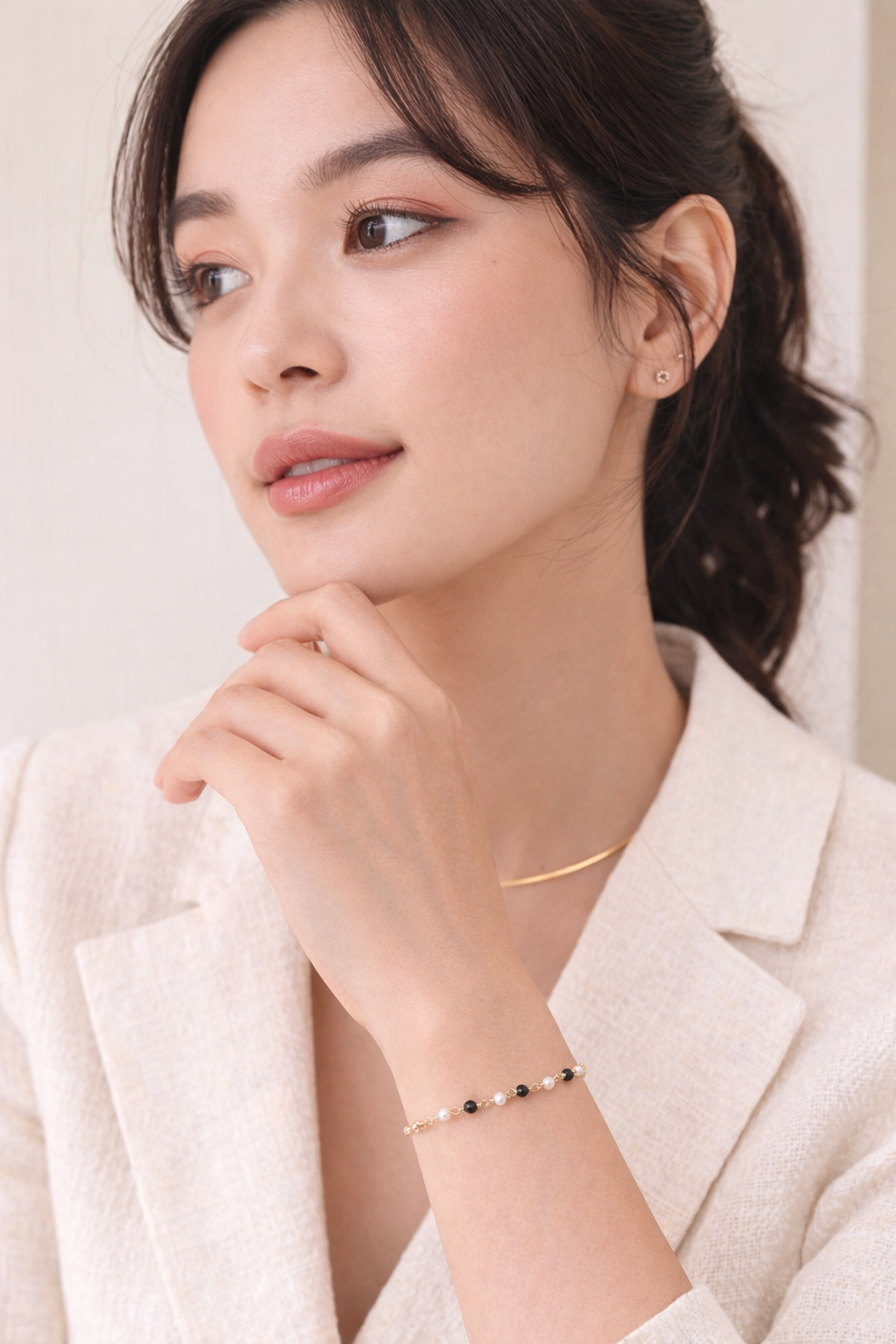 MiniDot Bracelet/Anklet: Panda