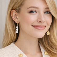 Solar Pearl Mismatch Earrings