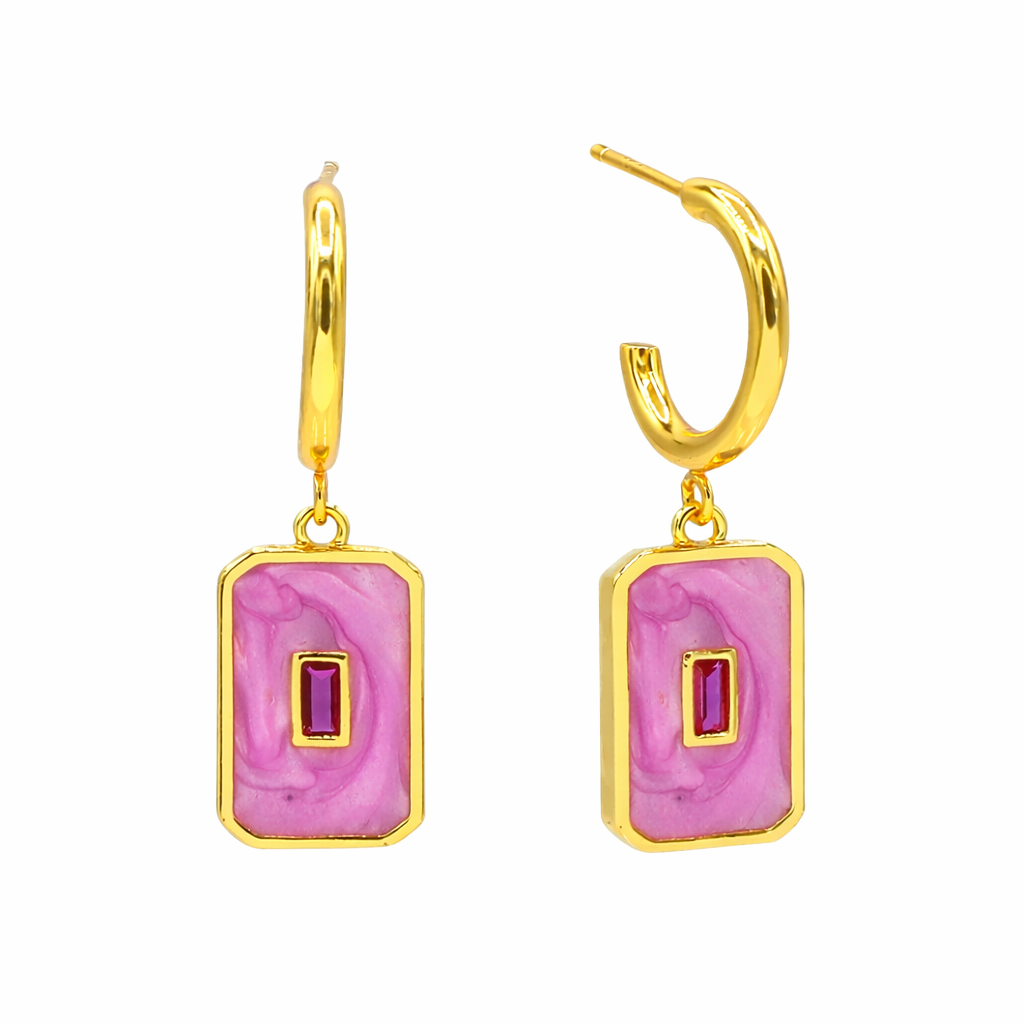 Jelly Gem Earrings