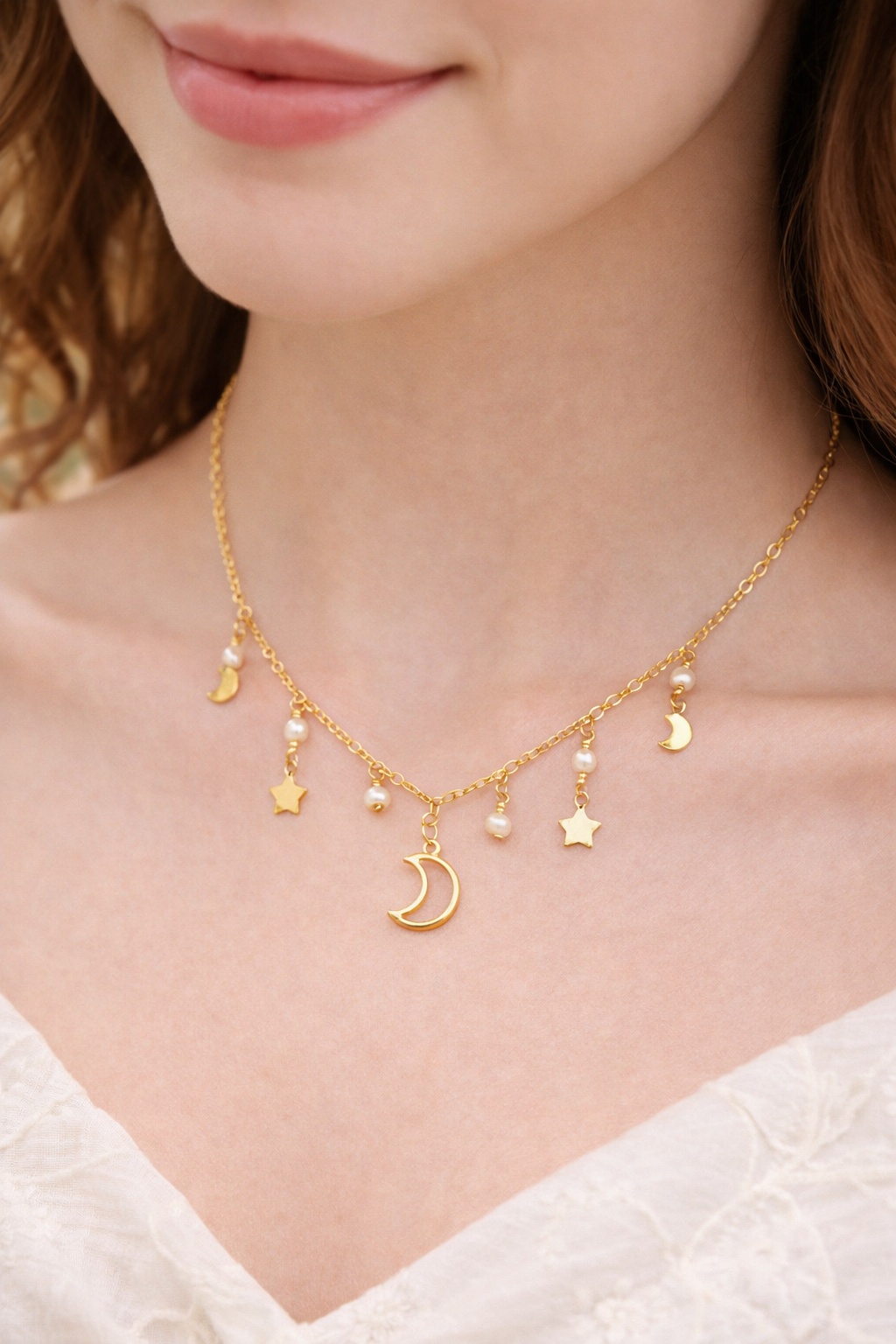 Moony & Starry Night Necklace