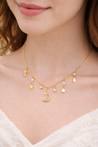 Moony & Starry Night Necklace