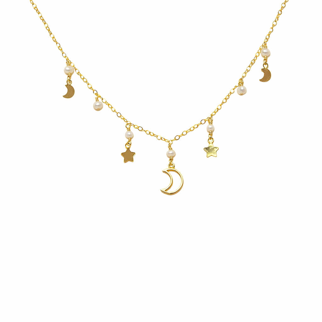 Moony & Starry Night Necklace