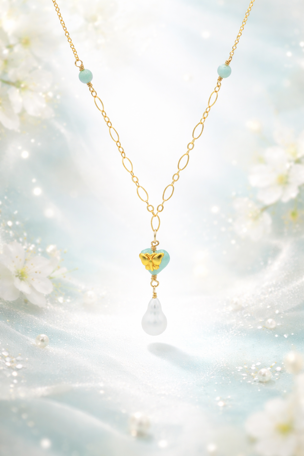 Baroque Flutter Necklace