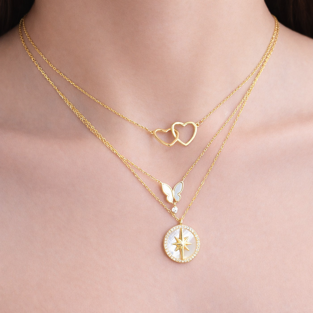 Connecting Hearts Necklace – La Meno