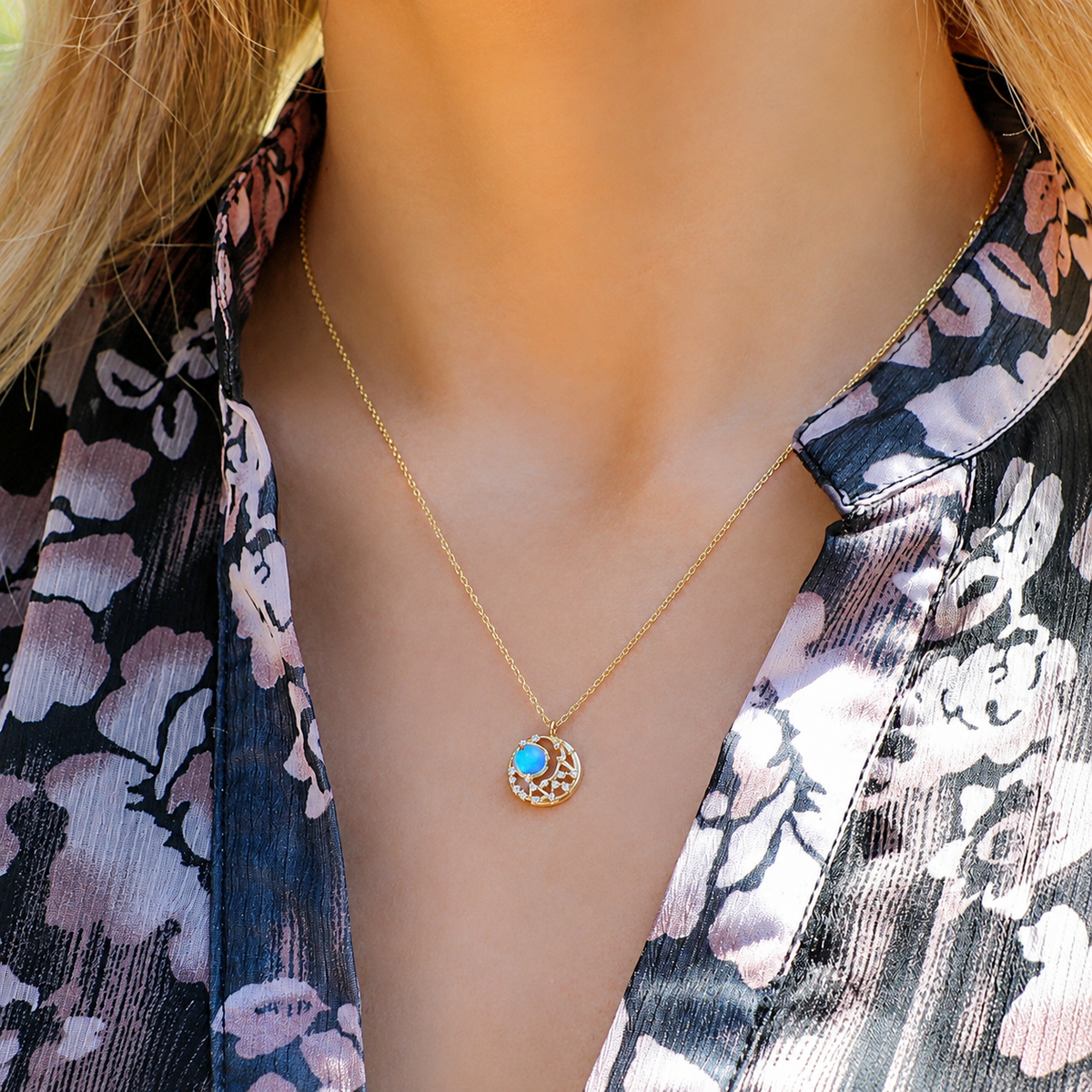 Full Moon Necklace