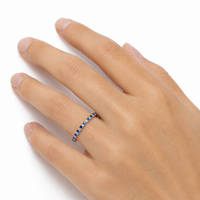 Simple Color Gem Ring