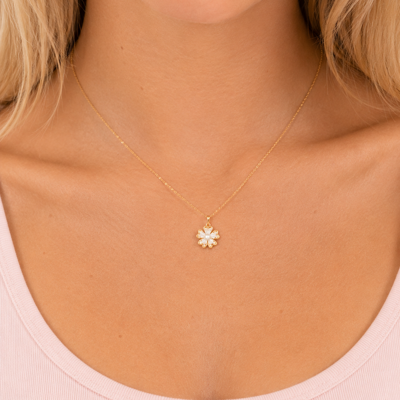 Pearl Blossom Necklace