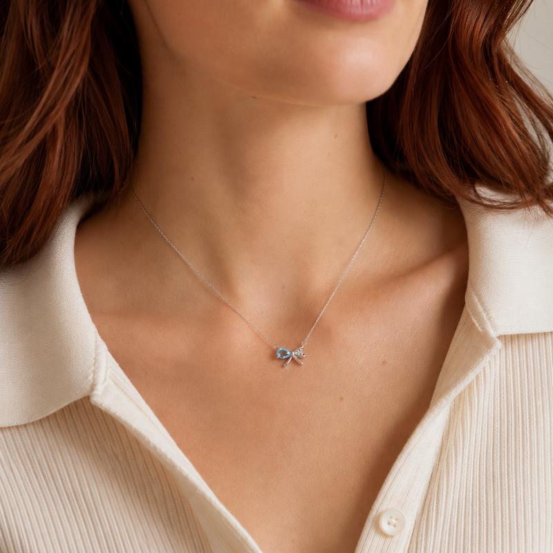Baby Bow Necklace