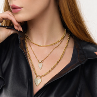Golden Love Layer Necklace