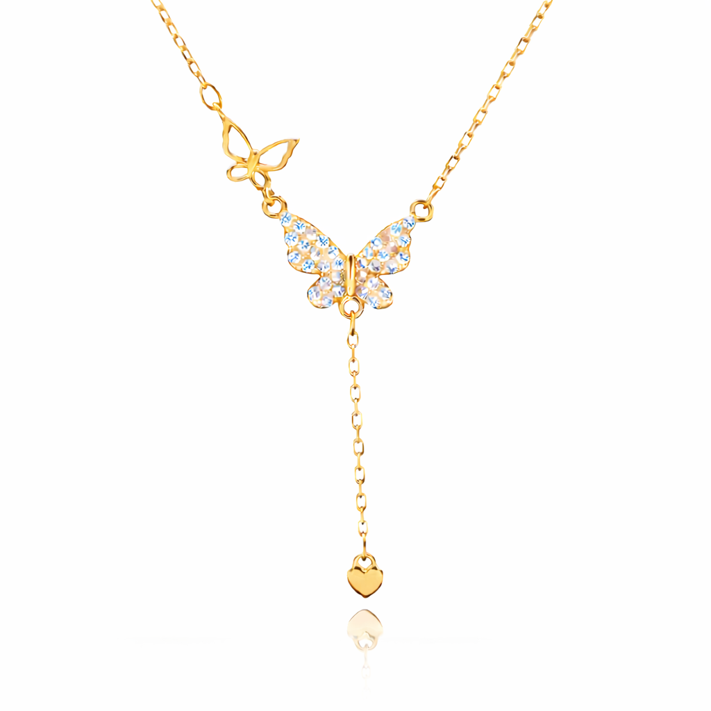 Dangling Butterfly Necklace
