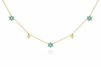 Turquoise Bloom Necklace