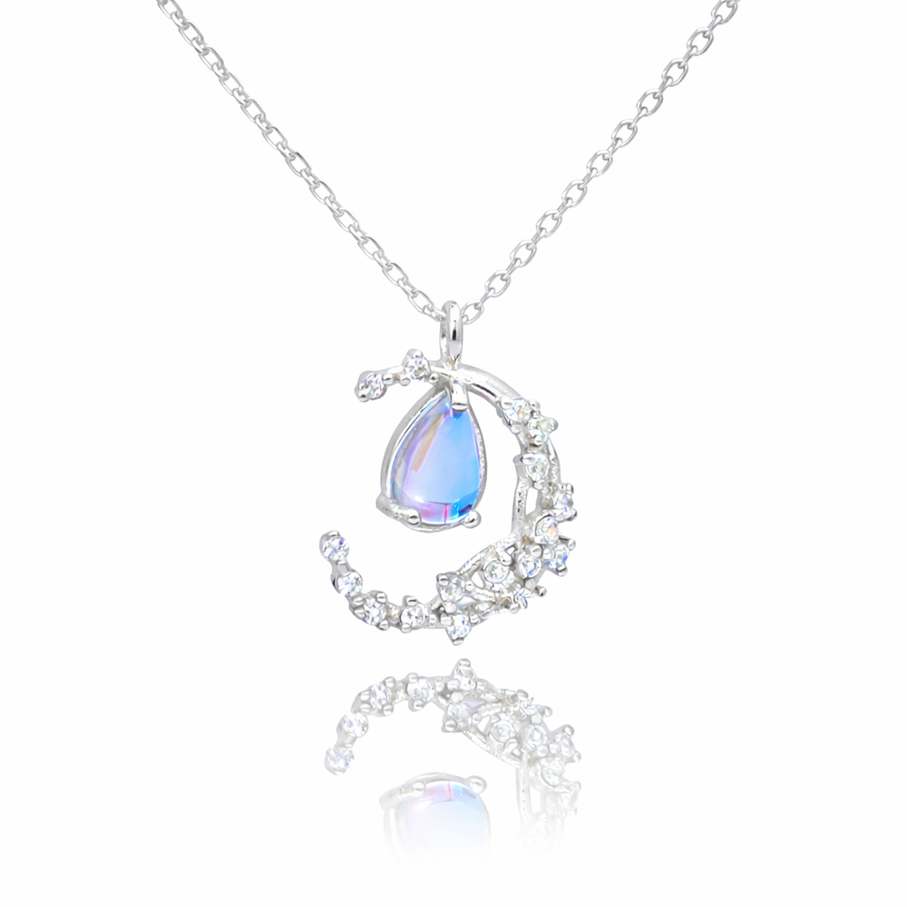 Blue Moonlight Necklace