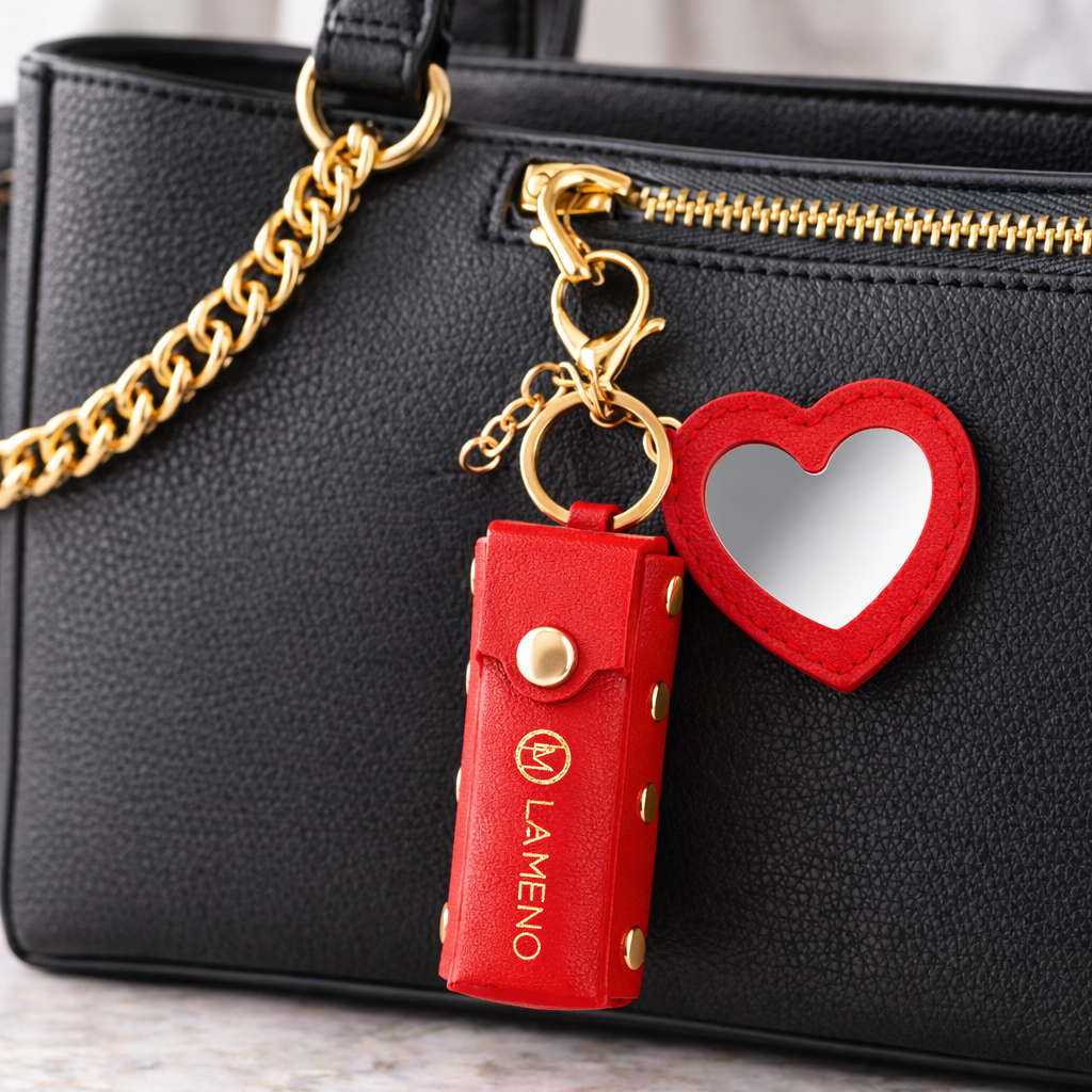 Lipstick Case Bag Charm/Keychain